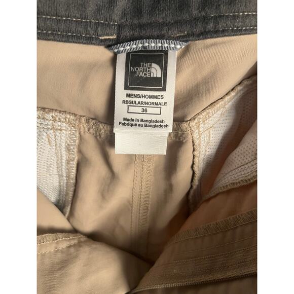 The North Face Men’s Pants 36 Regular Beige Outdoor Hiking Utility Nylon Blend - Picture 3 of 7